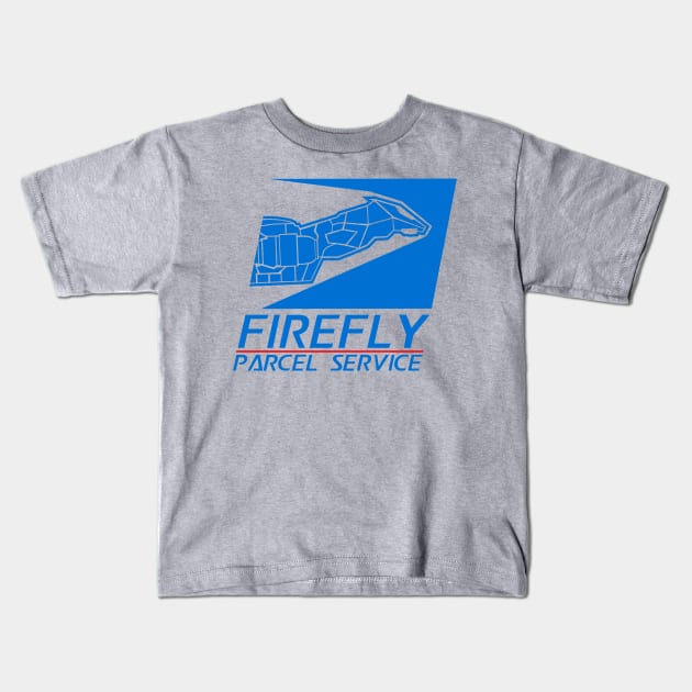 Firefly Parcel Service Kids T-Shirt by famousafterdeath